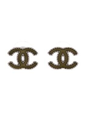 Chanel Cc Stud Earrings Metal With #303972C79B
